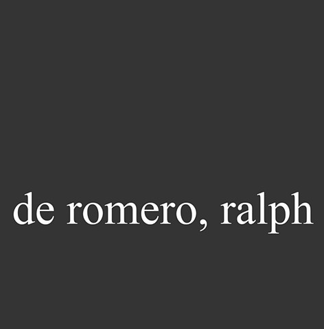 de Romero, Ralph