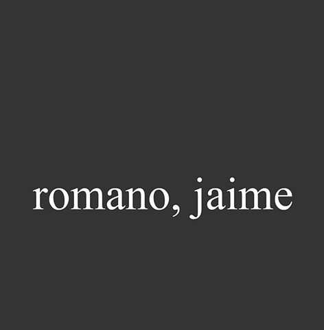 Romano, Jaime