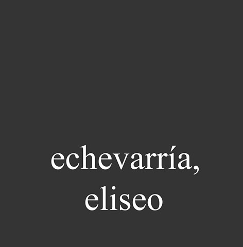 Echevarría, Eliseo