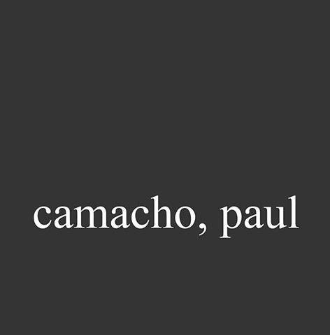 Camacho, Paul