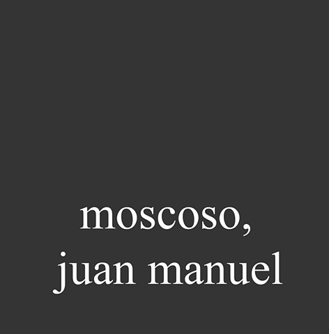 Moscoso, Juan Manuel