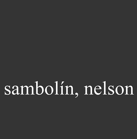 Sambolín, Nelson