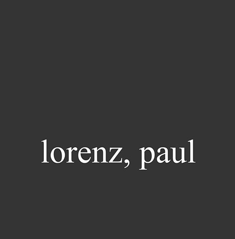 Lorenz, Paul