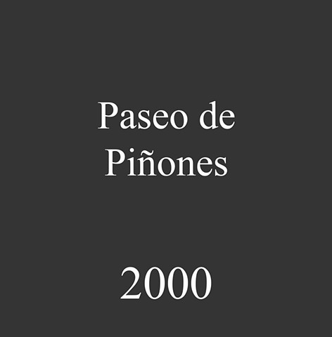 Paseo de Piñones. 2000