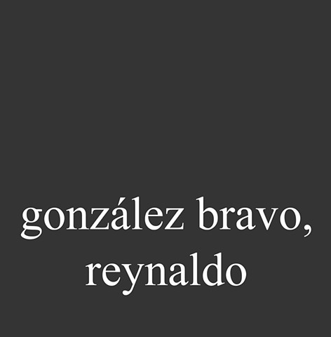 González Bravo, Reynaldo