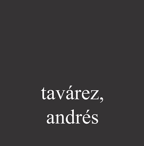 Tavárez, Andrés
