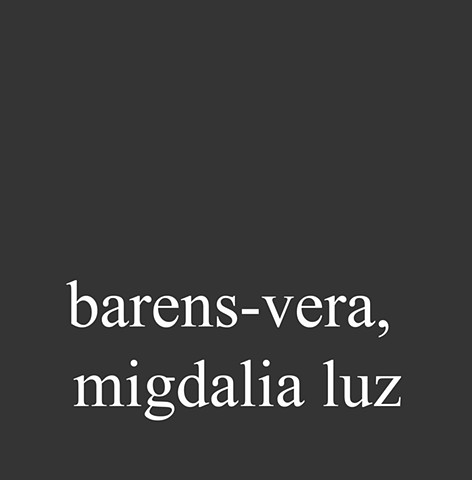Barens-Vera, Migdalia Luz