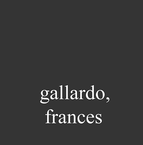 Gallardo, Frances