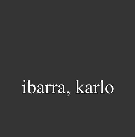 Ibarra, Karlo