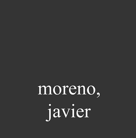 Moreno, Javier