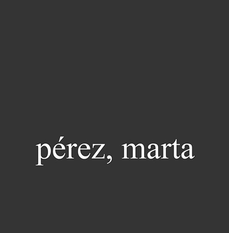 Pérez, Marta
