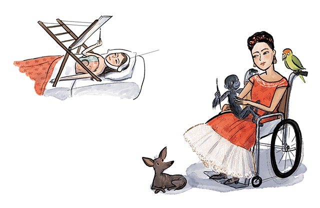 Frida Khalo, Violet Lemay, children's book illustrator, middle grade biography, kidlit artist