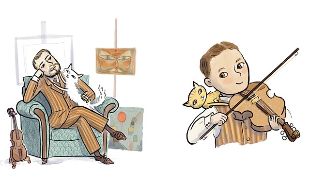 Paul Klee, Violet Lemay, children's book illustrator, middle grade biography, kidlit artist
