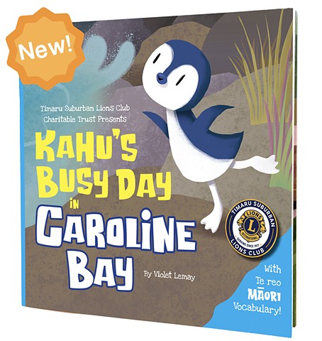 KAHU'S BUSY DAY IN CAROLINE BAY