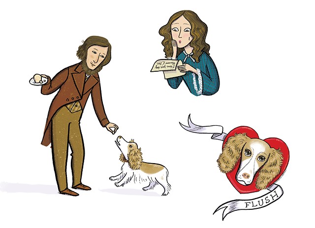 Elizabeth Barrett Browning, John Browning, Flush, Violet Lemay, Writers and Their Pets