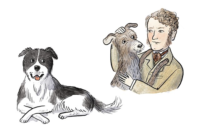 Sir Edwin Landseer, Violet Lemay, children's book illustrator, middle grade illustrator, middle grade biography, kidlit artist