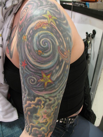 Carol's swirly outer space