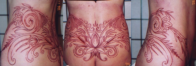 Henna Inspired belt