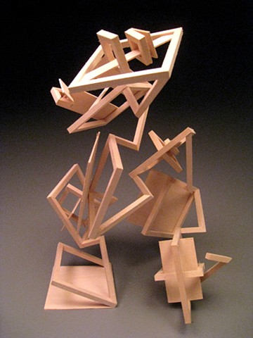 Wood Sculpture #7 - Modular Design