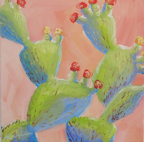 cacti, cactus, succulent, cactus art