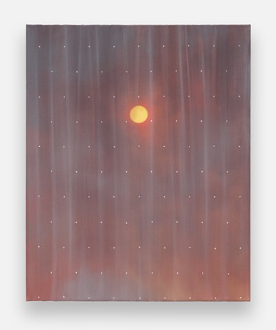 ‘Wildfire Sunrise Behind Sheer Curtain (4)’