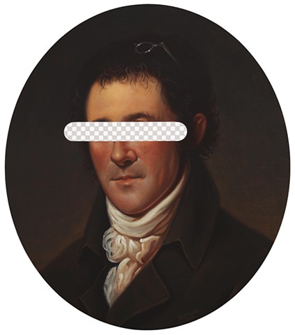 We Kind Of Have A History (Benjamin Henry Latrobe, White House Art Collection Erasure No. 2)