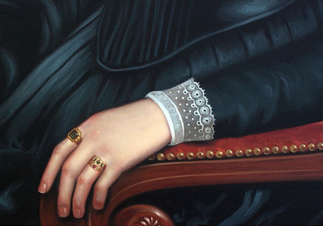 Portrait of Catherine Crouse: Like I Can't Even, detail