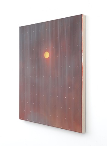 ‘Wildfire Sunrise Behind Sheer Curtain (4)’