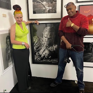 Pep WIlliams Auctions Photograph At Projects Angel Food In Los Angeles
