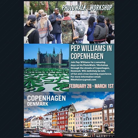 Pep Williams PhotoWalk/Workshop in Denmark and Norway