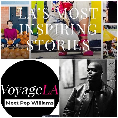 Pep Williams Featured In VoyageLA.