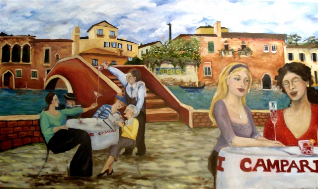 Italian Village Mural