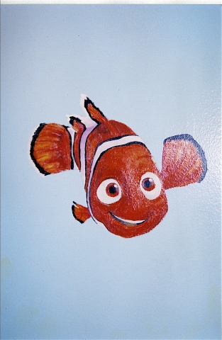 underwater Mural for Children's Bathroom
