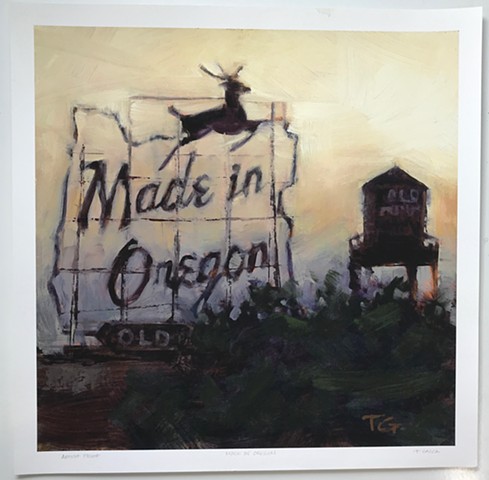 LARGE - MADE IN OREGON ARCHIVAL PRINT