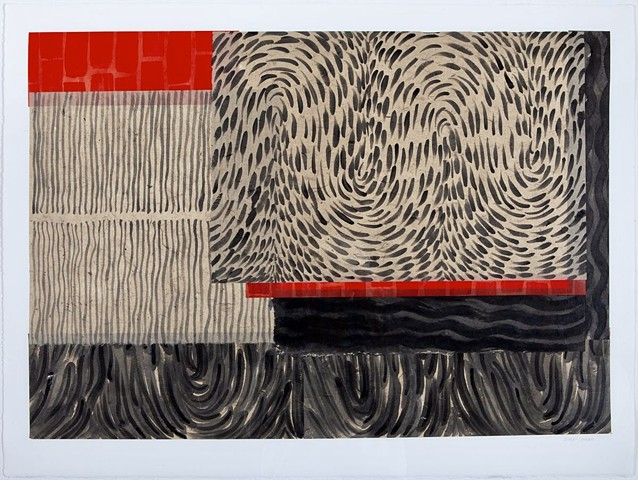 Chine-colle monoprint