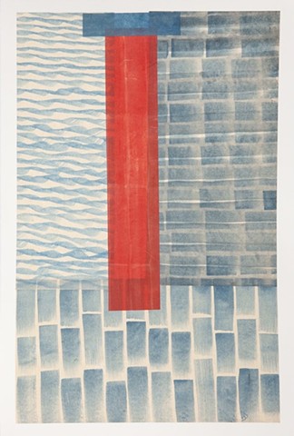 Chine-colle monoprint