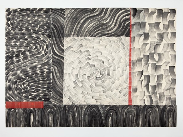 Chine-colle monoprint