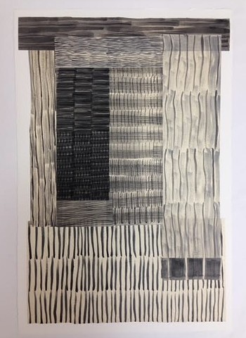 Chine-colle moonoprint