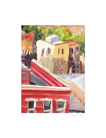 roof view print