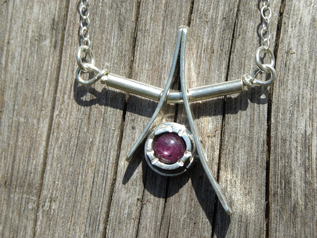 #232, star in a star, necklace