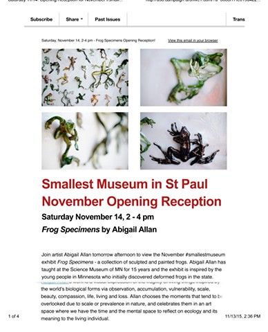 Smallest Museum in the World show