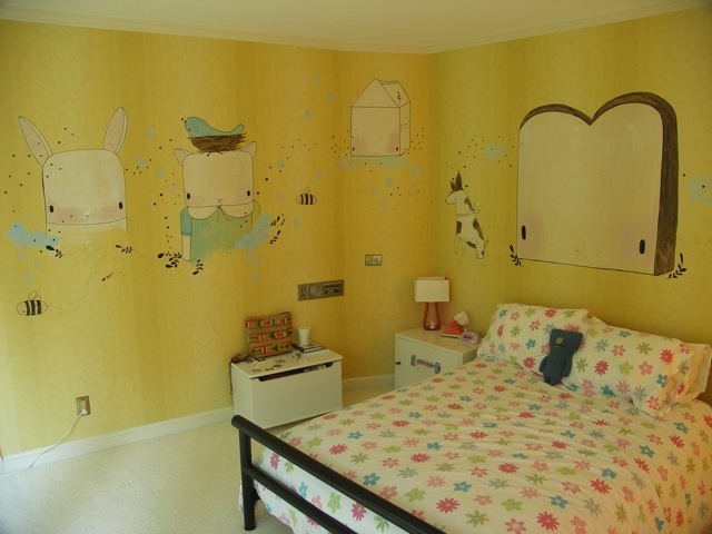 Bedroom Mural - Private Commission