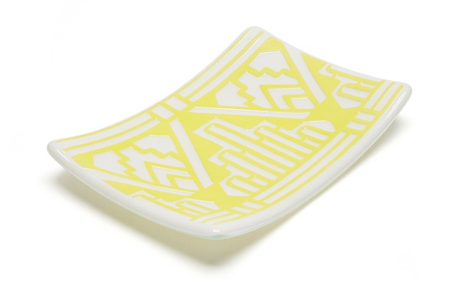 Jewelry Plate Geo (Yellow)