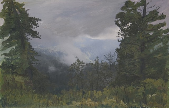 Photo Painting of Yosemite Landscape