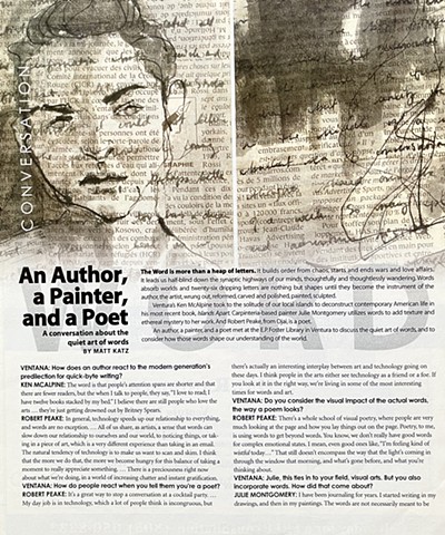 Venata Magazine An Author, A Painter and a Poet
