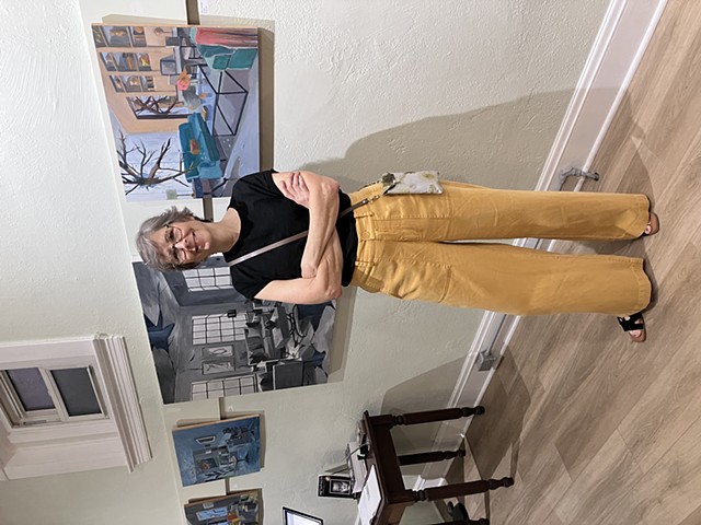 Artist Statement Pertaining to Paintings in the Black & White Series