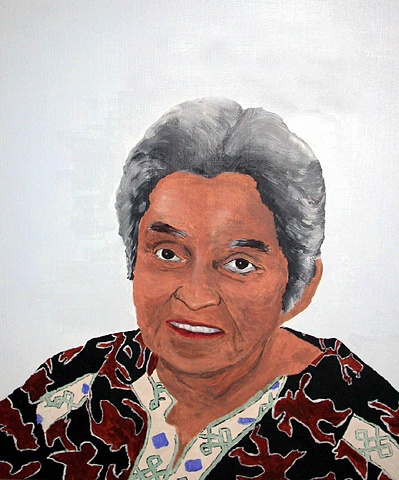 Portrait of Marie Leo, Lil'wat First Nation, Mount Currie, British Columbia, Canada