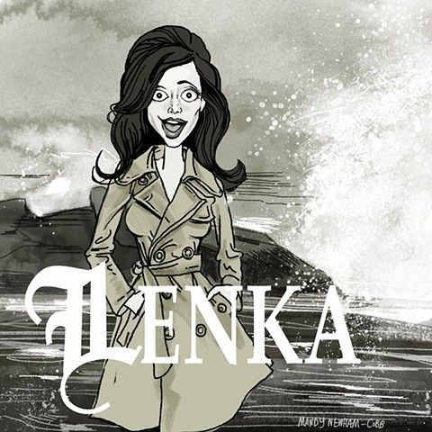 illustration of "Lenka!" for Sessions from the Box