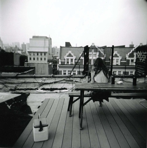 Serena on her Rooftop no.1, New York
