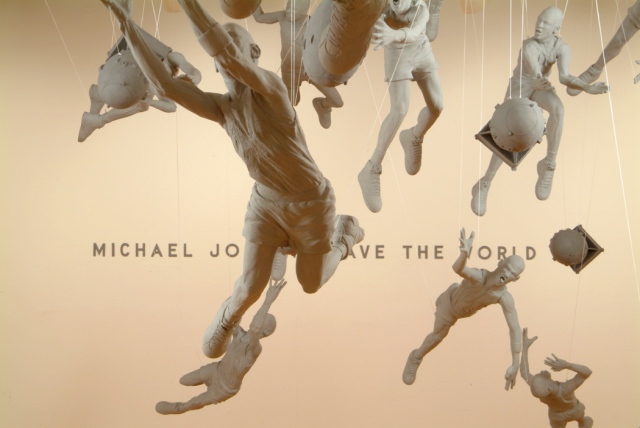 Michael Jordan, Save The World (installation view)